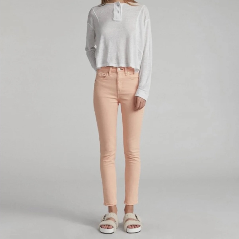 NWT Rag & Bone High Rise Skinny Jeans
